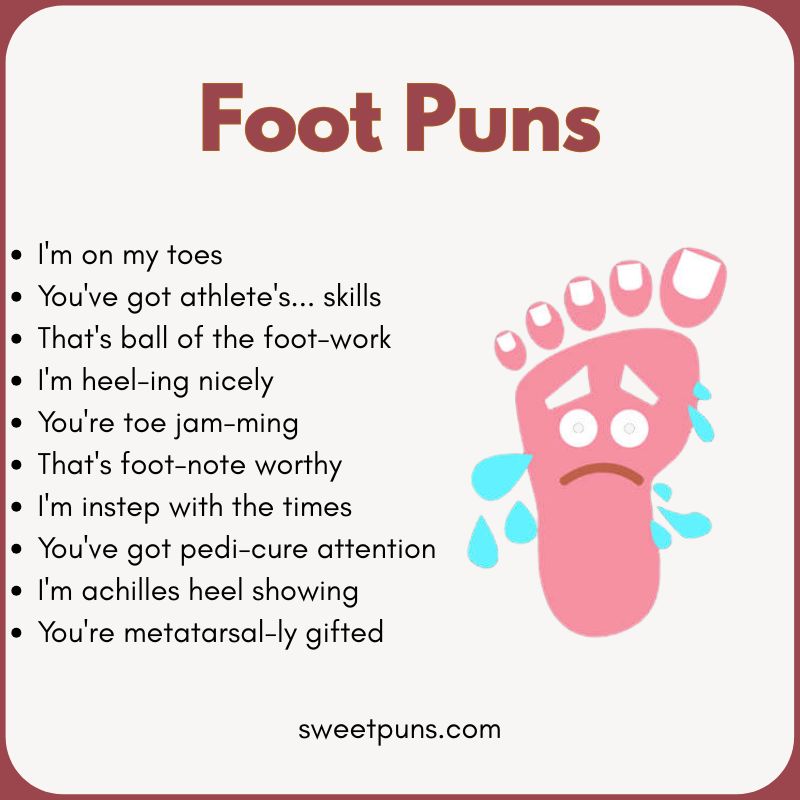 Foot Puns