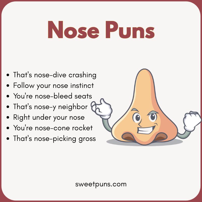 Nose Puns 