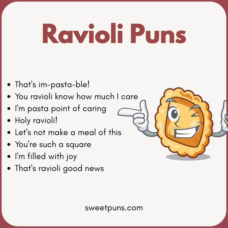 Ravioli Puns