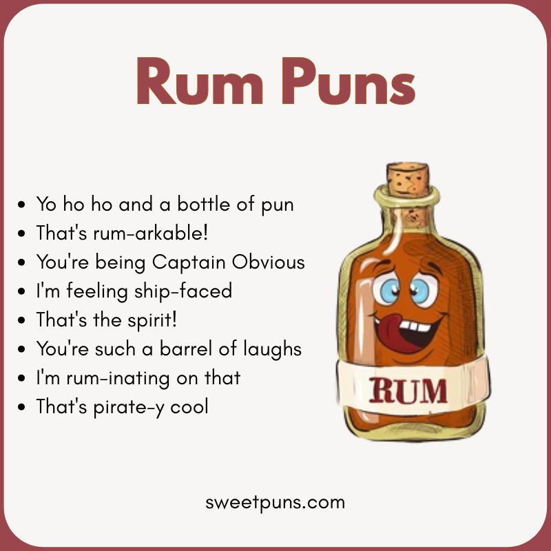 Rum Puns