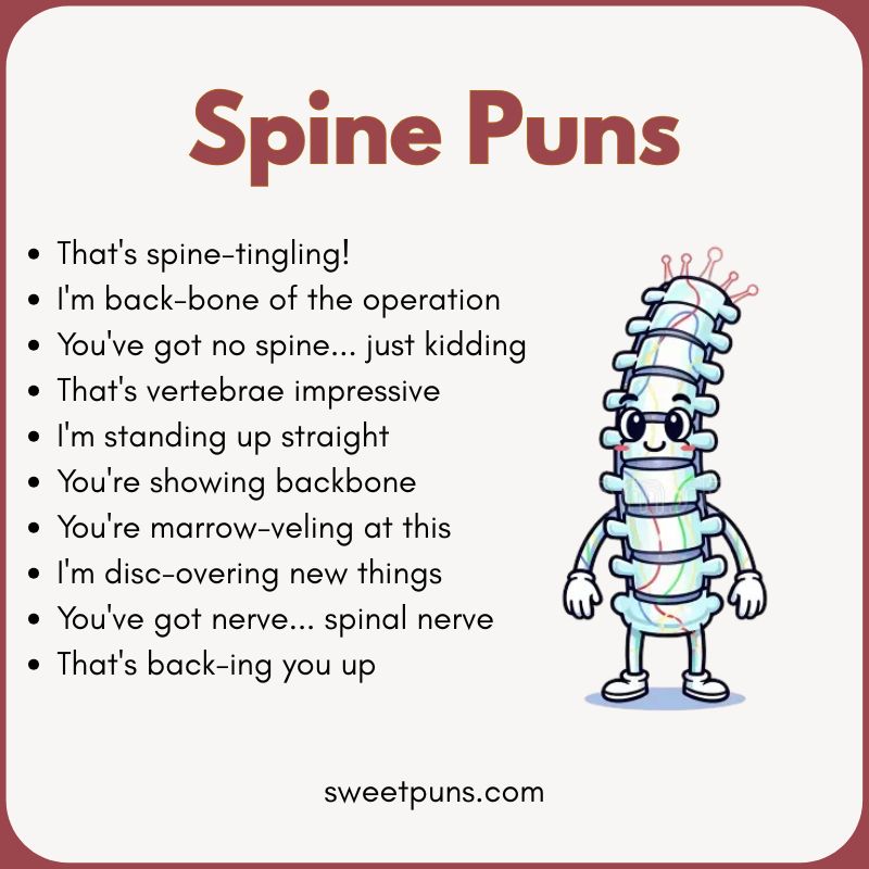 Spine Puns
