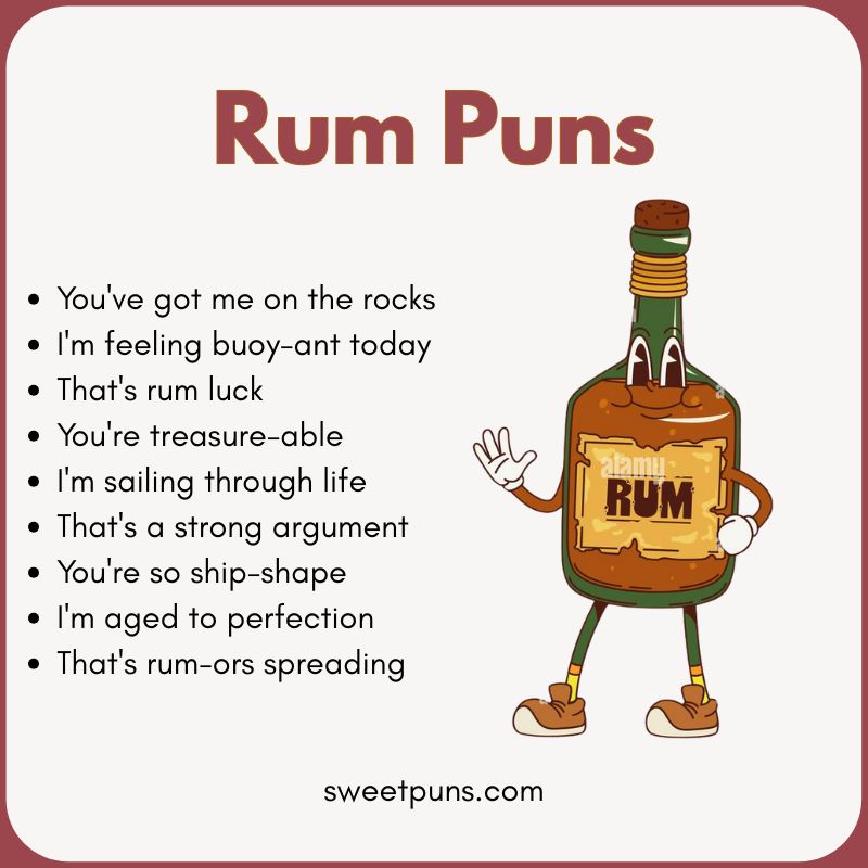 Rum Puns