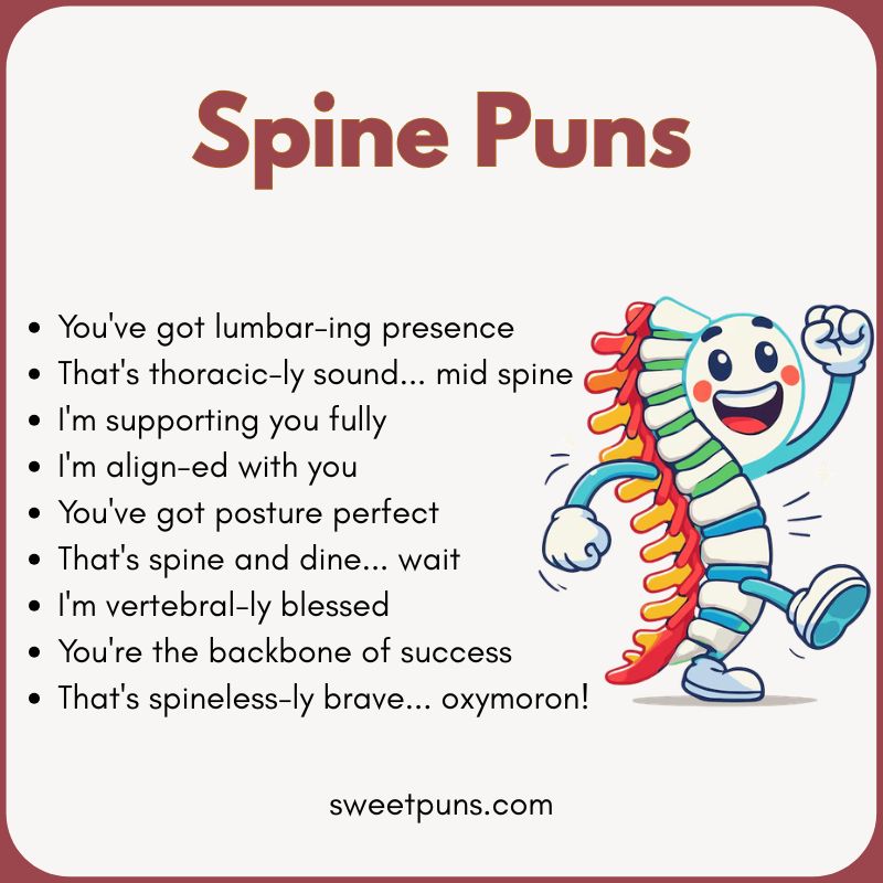 Spine Puns