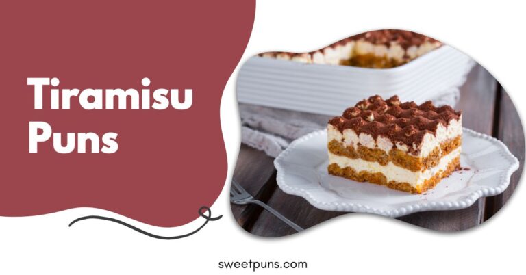 Tiramisu Puns