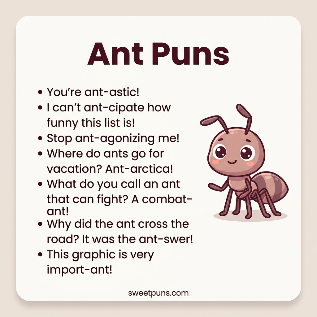 Ant Puns