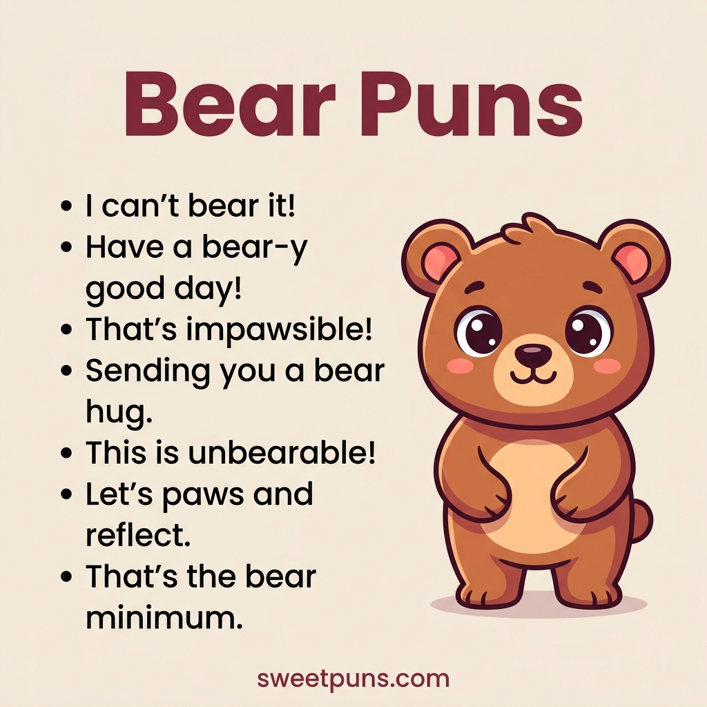 Bear Puns