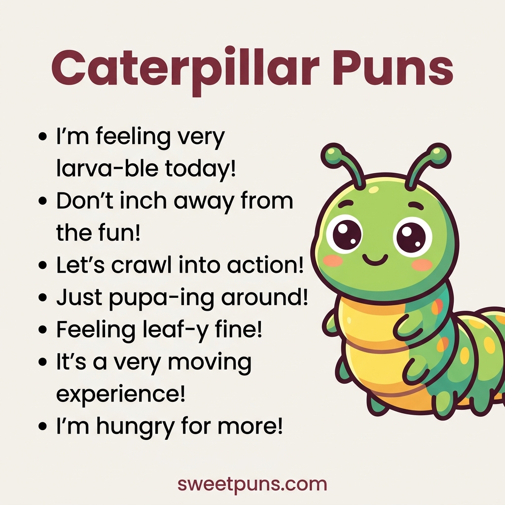 Caterpillar Puns